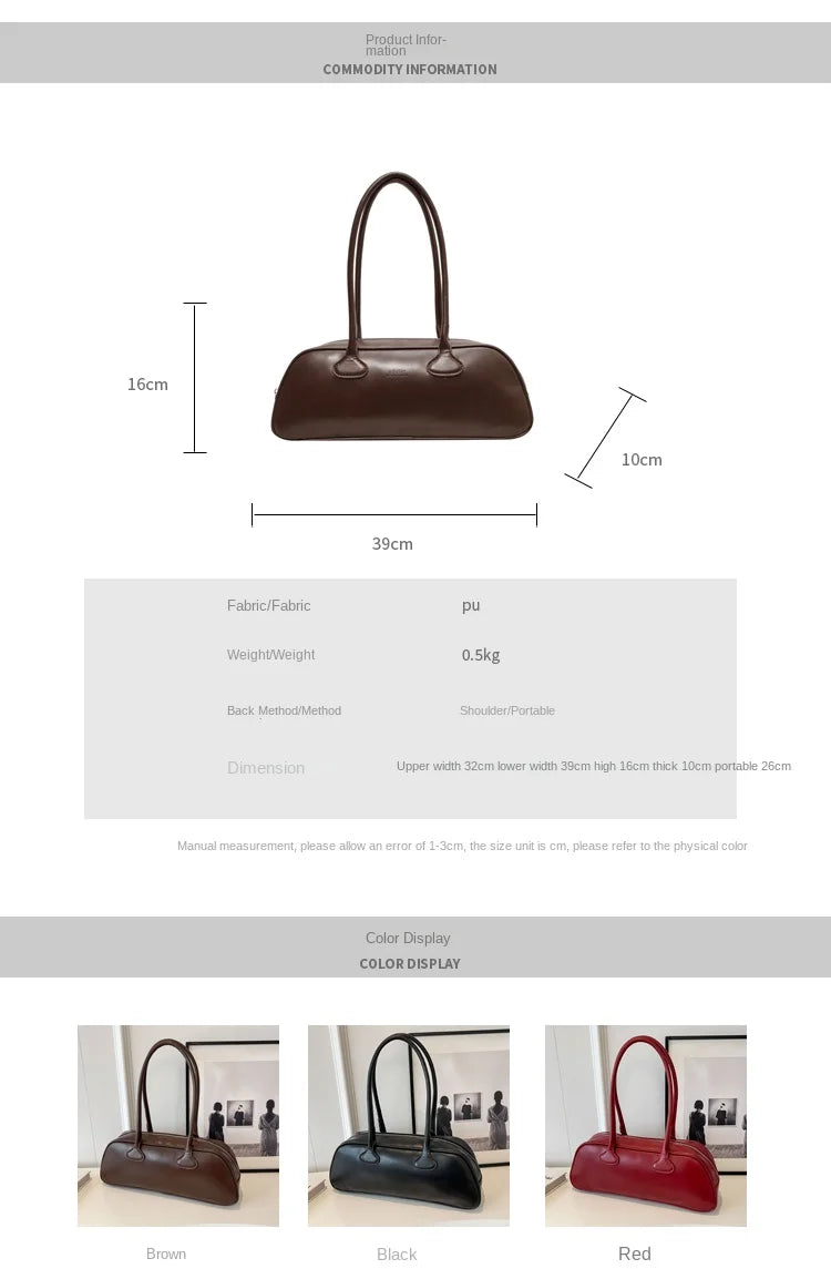 Advanced Sense Retro Pu Zipper Ladies Shoulder Bags Trend 2024 Light Luxury Hot Sale Bags for Women New Bolsas Femininas