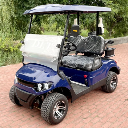 Street Legal 4000W 48V Electric Golf Cart Convertible Sightseeing Golf Cart 2 Seater Lithium Battery Sports Buggy Golf Cart