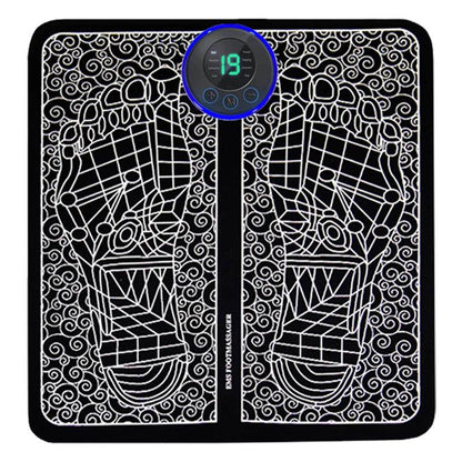 Electric Foot Massager Pad Muscle Massage Relaxation Trainer For Massage Fitness Outdoor Sport Home Family Relax - MarvelouStoree