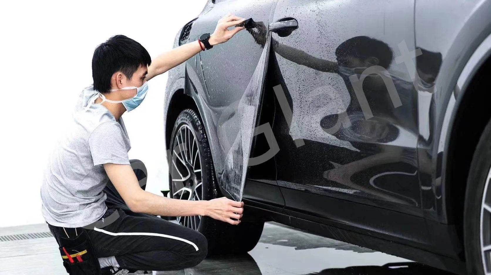 PPF Black TPH Car Paint Protection Film Anti-scratch Auto Car Wrap Coating sticker Self-repair - MarvelouStoree