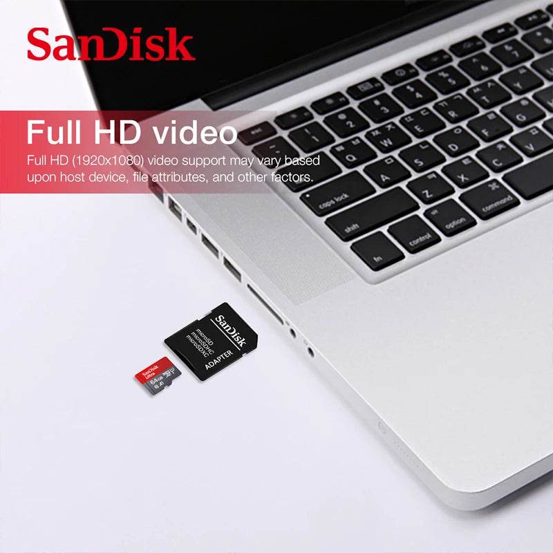 Sandisk Ultra A1 Micro SD Card 128GB 32GB 64GB 256GB Memory Card STF Flash Card Memory Cards 32/64/128GB for Phone + Card Reader - MarvelouStoree