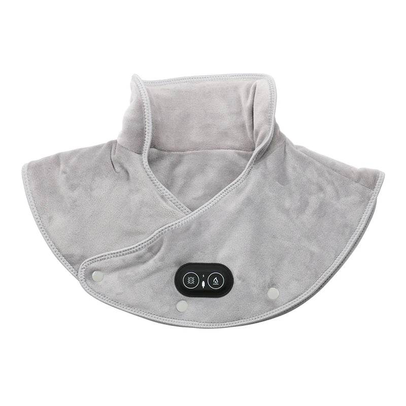 Electric Heating Shoulder Neck Pad Cervical Wrap Three Gear Thermal Compress Massager Vibration Shawl Warm Back Tool Relax Brace - MarvelouStoree