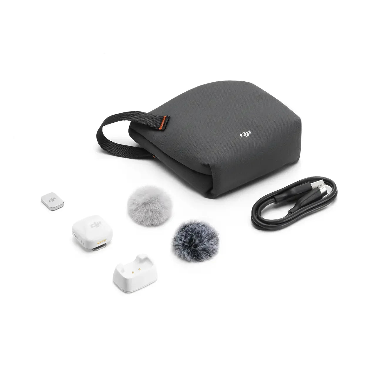 DJI MIC Mini Small, Ultralight, Discreet 48-Hour Operation w/ Case High-Quality Audio With Stable Transmission Original