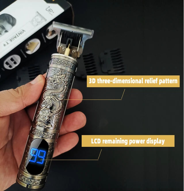 2024 Professional Electric Shaver for Men Razor for Men Mower Beard Trimmer Barber Shaving Machine T9 Hair Clipper Dropshipping