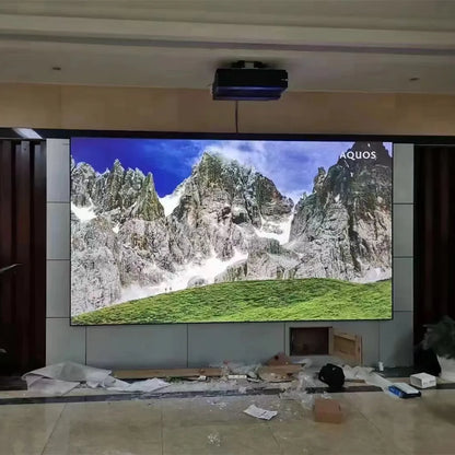 MIVISION 150 Inch T Prism Fixed Frame UST ALR CLR Ambient Light Rejecting Projection Screen For VAVA 4K Laser Projector