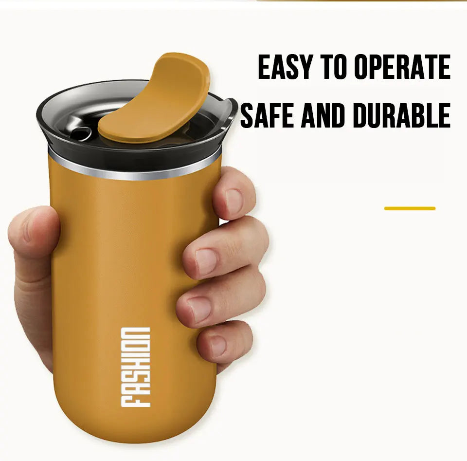 Thermal Mug Thermos For Coffee Tumbler Cup Water Bottle Stainless Steel Insulated Vacuum Flasks Leakproof For Travle Drinkware