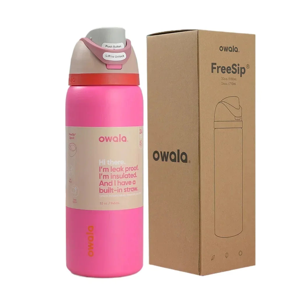 Owala Stainless Steel Vacuum Insulated Sports Water Bottle, Perfect Companion for Your Outdoor Adventure on Amazon