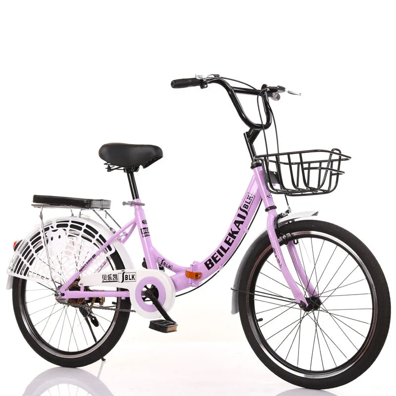 Grylls new variable speed folding bike 20-22-24-26 "Boys girls Adult Princess car Ladies commuter car hot new