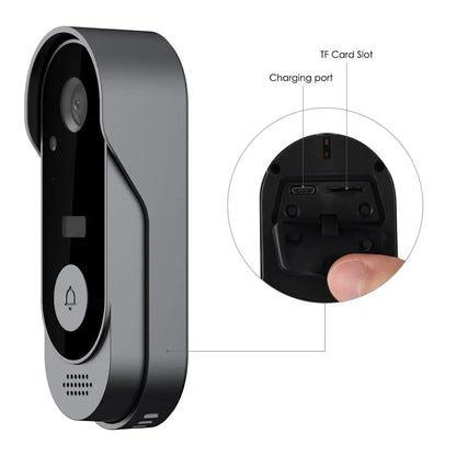 Tuya Doorbell With Camera Wireless Bundle Doorbell Smart Home WIFI HD Outdoor Phone Camera Security Video Intercom Night Vision