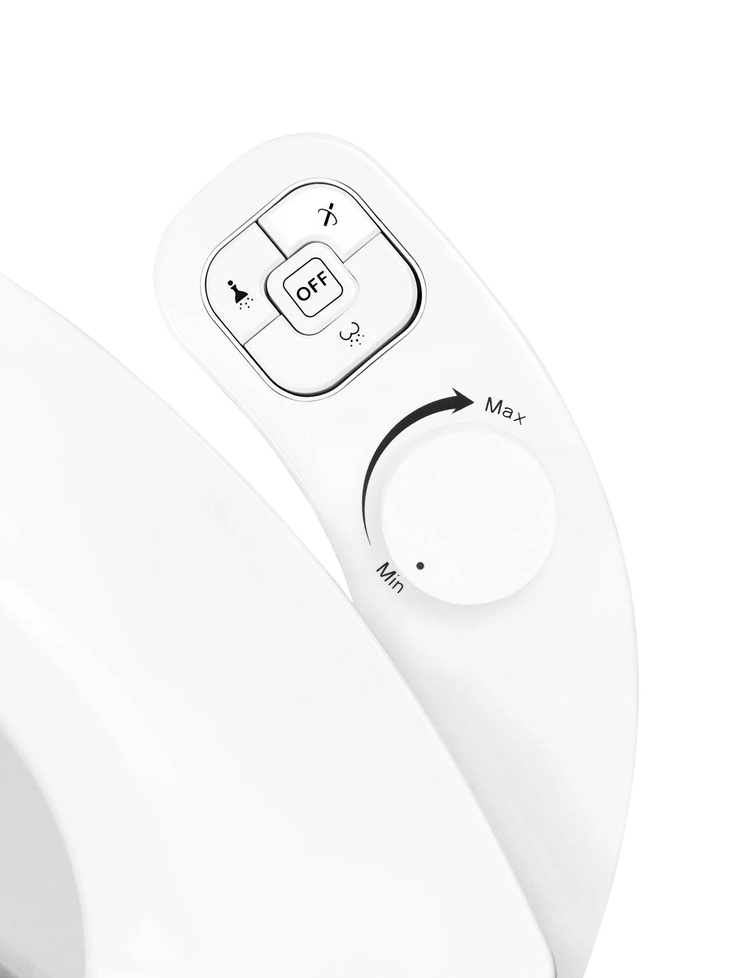 SAMODRA Non-Electric Bidet - Self Cleaning Dual Nozzle (Frontal and Rear Wash) Water Bidet Toilet Seat Attachment - MarvelouStoree