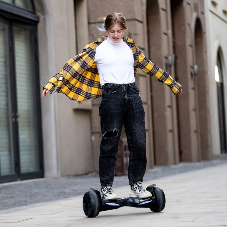 EVERCROSS 8.5 Inch Hover Board Stand Up Self Balancing BT Speaker Remote Control Led Lights Electric Hoverboards Balance Scooter