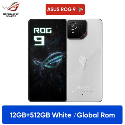 ASUS ROG Phone 9&9pro Gaming Phone Snapdragon Supreme Edition Matrix Liquid Cooling 185HZ Samsung E6 Gaming Screen