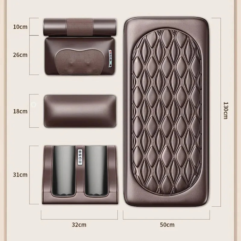 Home Massage Machine Hot Compress Multifunctional massage cushion Massage Machine Full Body Mattress