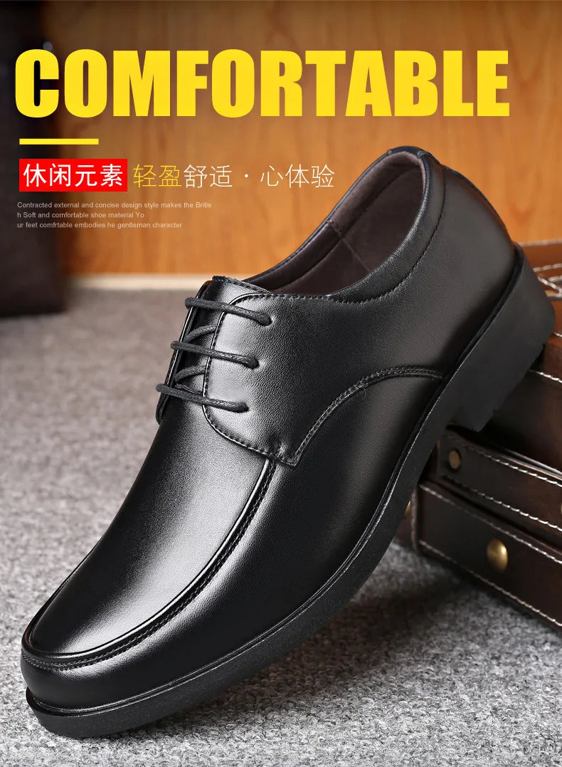 Mens Dress Shoes Men's Formal Original Leather Italian Skin Shoes for Men Elegant Casual Business Luxury Social Male Shoe