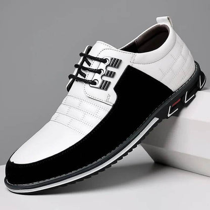 Hot Men Casual Shoes Buckle Leather Shoes for Men Business Slip-on Shoes Office Work Shoes Men Loafers Sapato Masculino - MarvelouStoree