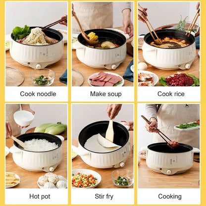 Multifunction Electric Cookers Single/Double Layer 1-2 People Household Non-stick Pan Hot Pot Rice Cooker Cooking Appliances2024 - MarvelouStoree