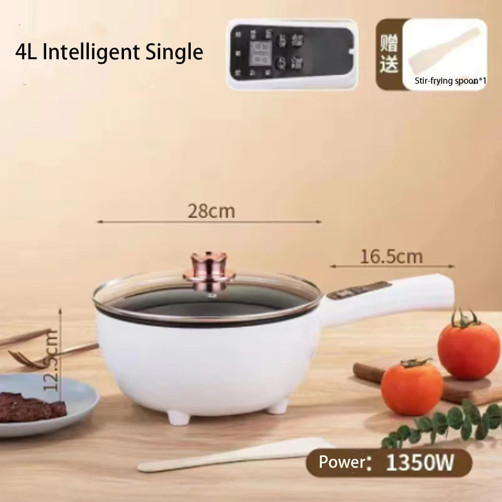 Multifunctional Intelligent All-in-one Electric Frying Pan 220V Multi Cooker Non-Stick Smart Mechanical MultiCooker Steamed Rice