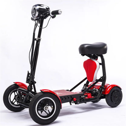 Elder People Cheapest Lithium Battery mini foldable  luggage electric scooter with seat for adults