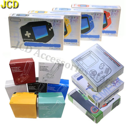 JCD For GBA SP GBC GB DMG Game Console New Packing Box Carton For Gameboy Advance / Color New Packaging Protect Box