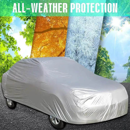 Large Waterproof SUV Car Cover, All Weather Outdoor Cover for Rain, Sun, UV Protection Tools - MarvelouStoree