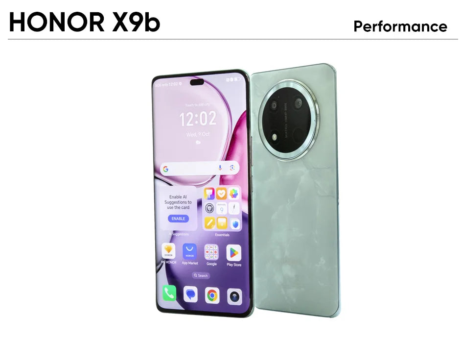 2024 New HONOR X9c 5G Global Version 6.78" Anti-drop 120Hz Curved Screen 108MP Triple Cameras 6600mAh Battery Android14 Dual SIM