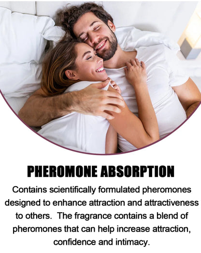 Enduring Pheromone Perfume for Sexual Flirt Intimate partner stimulates flirtation woman charming ultimate temptation oil