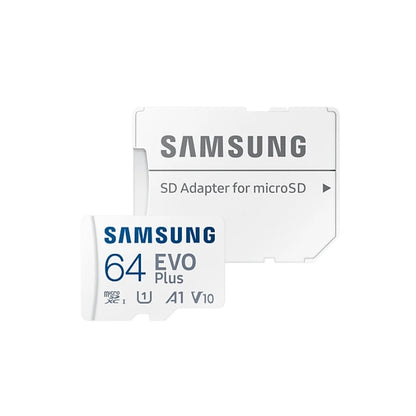 Samsung 512GB 256GB 128GB A2 V30 Memory Card EVO Plus Micro SD Card 64GB A1 V10 High Speed UHS-I Class10 TF Card For Camera