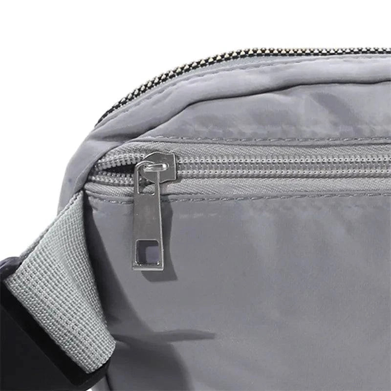 2024 Women Waist Bag Zipper Fanny Pack Chest Bag Outdoor Sports Crossbody Shoulder Bag Casual Travel Female Belt Bag Money Pouch