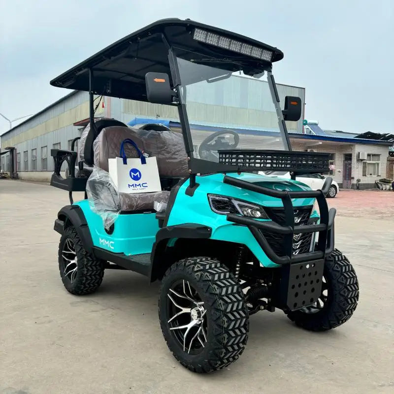 2024 New Lifted 72V Lithium Electric Golf Carts Street Legal multi-Function CE Approved 4/6 Seater Hunting Golf Carts