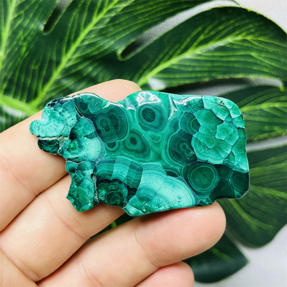 Eyes Malachite Mineral Specimen Natural Gem Home Garden Spirit Decoration Gift Witchcraft Altar Prayer Crystal and Stone Healing