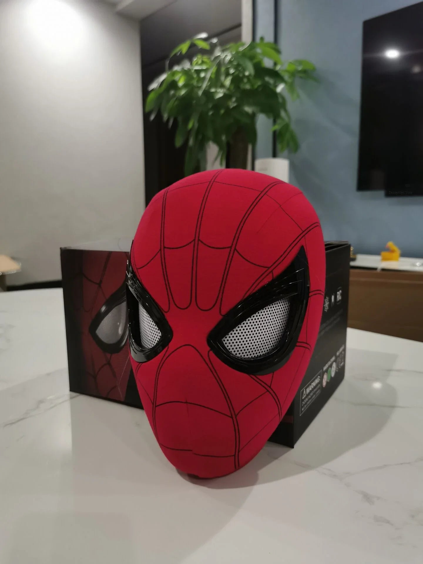 Spider Man Mobile Eye Electronic Spider Man Desktop Decoration Sculpture 1:1 Remote Control Adult and Children's Gift