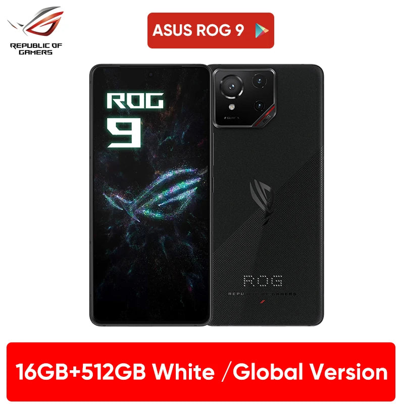 ASUS ROG Phone 9&9pro Gaming Phone Snapdragon Supreme Edition Matrix Liquid Cooling 185HZ Samsung E6 Gaming Screen