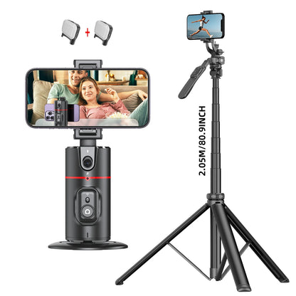 Selfie Stick with Stabilizer Auto Face Tracking Tripod for Mobile Wireless Selfie Stick Tripod Handheld Gimbal Stabilizer