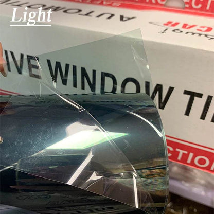 152/100/76/50CM Front Rear windshields Car Window Solar Tint Photochromic Film Light 78-15%/Dark 38-7% Heat Rejection Block UV - MarvelouStoree