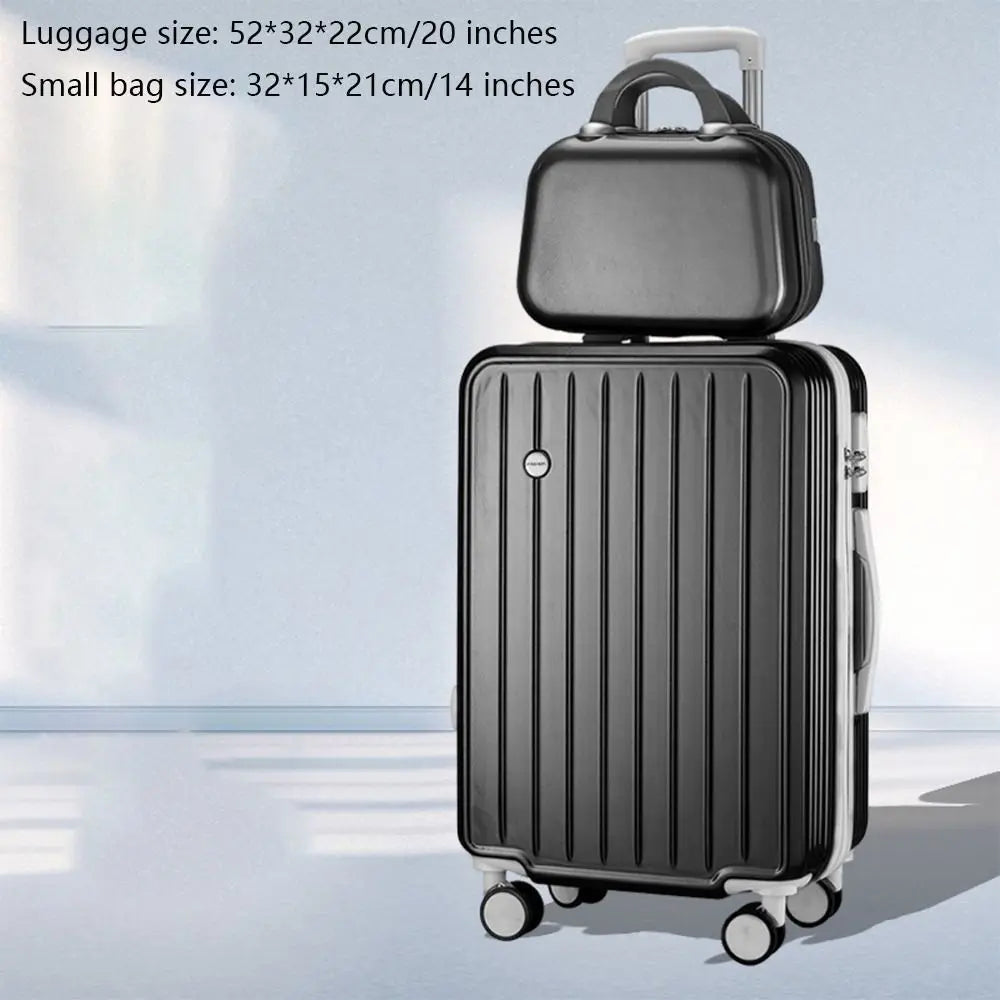 Large Capacity Combination Suitcase Lightweight Password Luggage Portable Travel Rolling Password Box High Quality Travel Bag