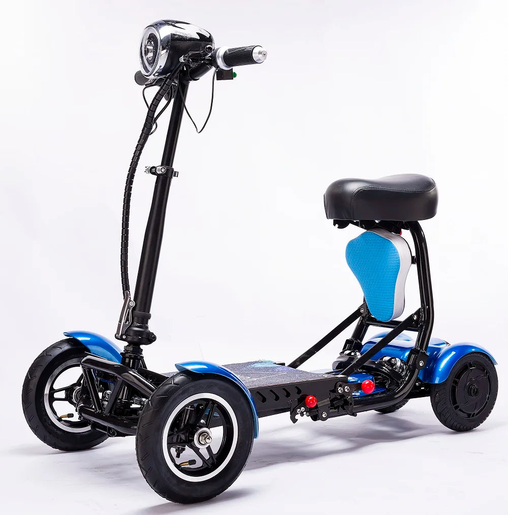 Elder People Cheapest Lithium Battery mini foldable  luggage electric scooter with seat for adults