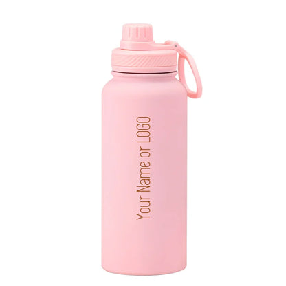 Personalised Water Bottle | 1000ml Large Capacity Tumbler | Customised Thermal Flask | Perfect Gift