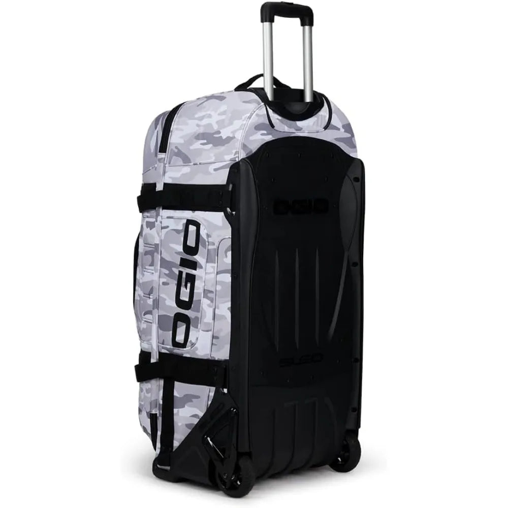 Rig 9800 Wheeled Travel Bag 34" H x 16.5" W x 15.25" D Capacity 7500 Cubic Inches,Camo