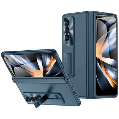 For Samsung Galaxy Z Fold 4 Case Brand Shockproof Full Coverage  Hinge Protection Ultra-Thin Samsung Case With Screen Protector