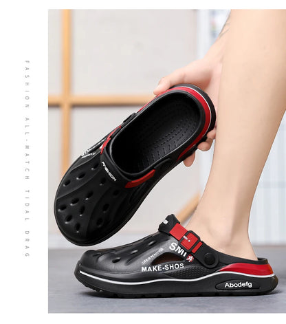 Sandals Men Beach Slippers Thick Sole Anti-Slip Sandals Water Shoes for Women Classic Mules Sneakers Sandal Outdoor