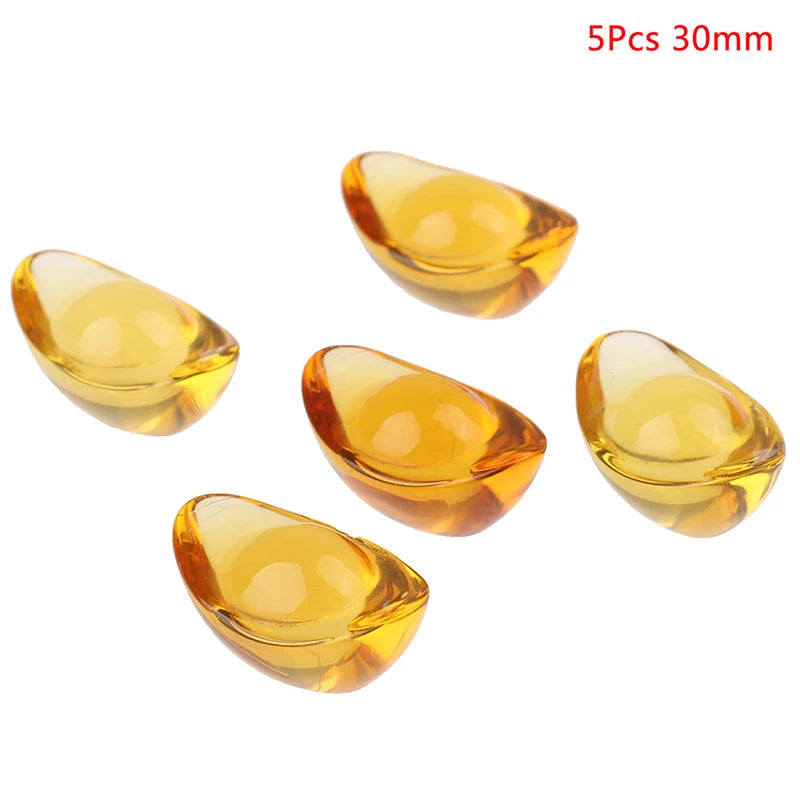 3/5/12pcs Feng Shui Auspicious Lucky Money Mascot Plastic/crystal Crafts Gold Ingot Decoration Crafts