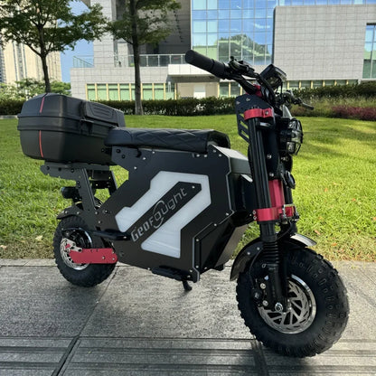 72V Electric Hyper Scooter Motorcycle 10000 Watt Bike Fast Fat Wheele 5000W 52V 50MPH 120 KMH Off Road Mopeds Escooter for Adult