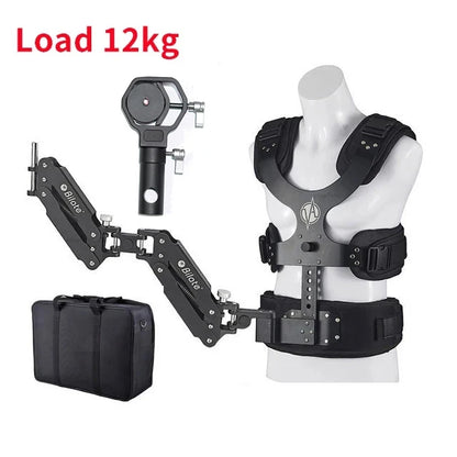 Bilate Camera Stabilizer Arm Shock Absorbing Vest for DJI RS2 RS3 RSC2 ZHIYUN Crane 2S 3S Feiyu Scorp DSLR Camera Crane Kit