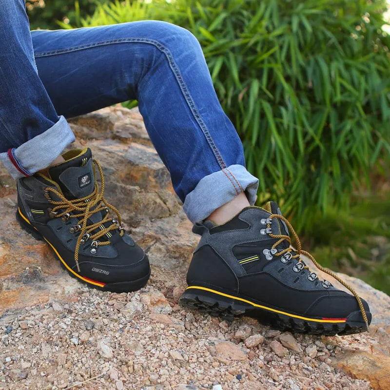 Hiking Shoes Men Outdoor Mountain Climbing Sneaker Mens Top Quality Fashion Casual Snow Boots - MarvelouStoree