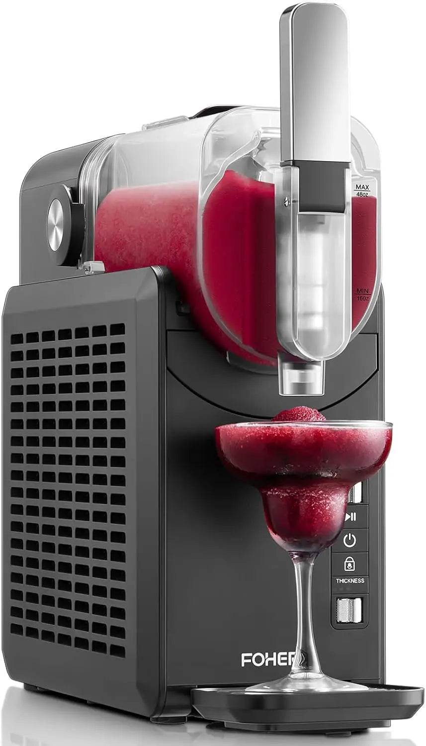 Slushie Machine with Quick-freeze Technology, 68 oz Drink & Slushy Machine, 5 Presets, Frozen , Frappés, - MarvelouStoree