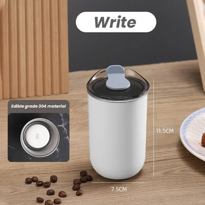 300 Ml Double-wall Insulated Coffee Mug Espresso Non-slip Leak-proof Outer Plastic 304 Stainless Steel Insulation Coffee Mug