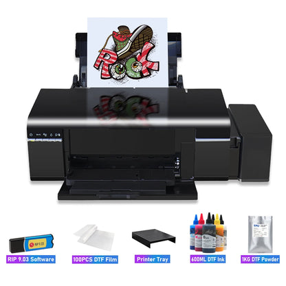 A4 impresora dtf  For Epson L805 DTF Printer DTF Transfer Machine t shirt printing machine DTF Ink DTF Film For t shirt Print