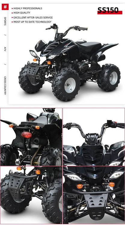 4 Wheeler Quad Bike ATV Farm Quad Bike 250cc 2x4 150cc 4x4 Off Road Farm Quad ATV Bike - MarvelouStoree