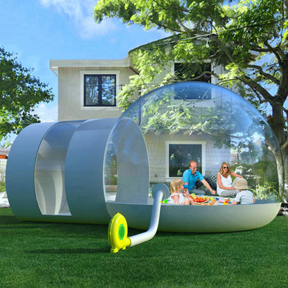 Inflatable Bubble House Outdoor PVC Clear Home Tent Commercial Camping Bubble Tent House Dome Transparent 3M(Exclude Blower)