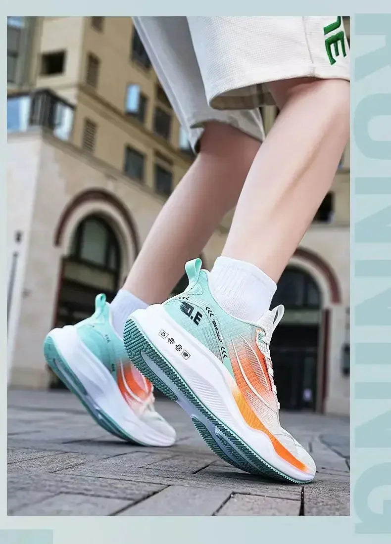 Men's Running Sports Shoes Casual Fashion Popular Fish Mesh Breathable Sneakers Running Shoes Sneakers